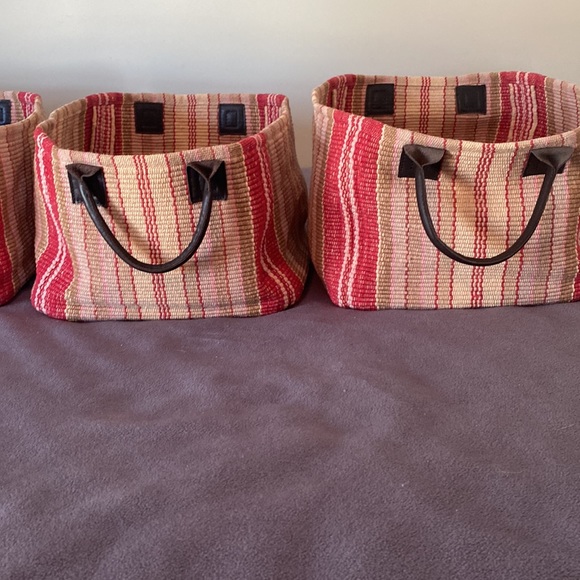 Dash & Albert, Garnet Hill woven storage baskets - Picture 17 of 17